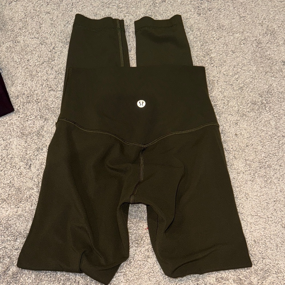 Lululemon Dark Green Leggings